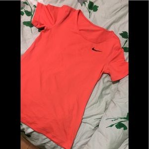 Orange Nike Workout Top XS